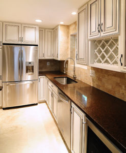 Brown Subway Travertine Backsplash Tile | Backsplash.com