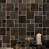 BA1114 Copper Backsplash Tile