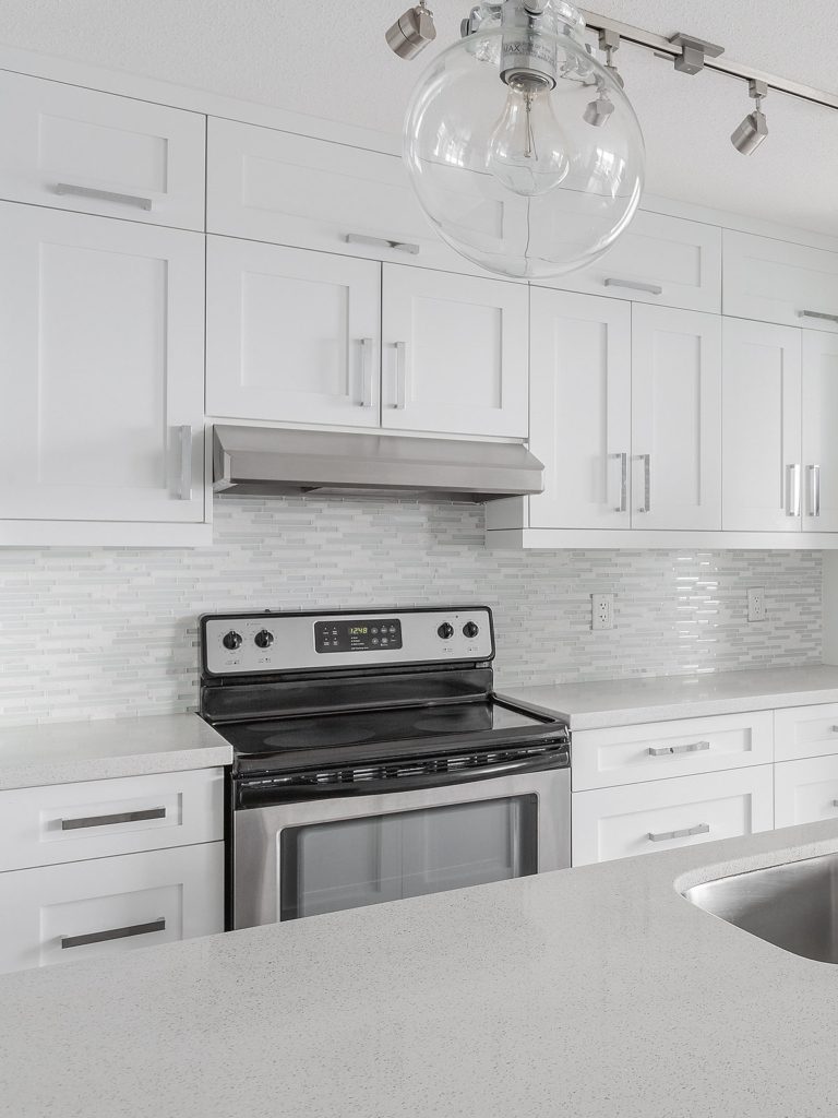 Modern White Marble Glass Kitchen Backsplash Tile Backsplash Com