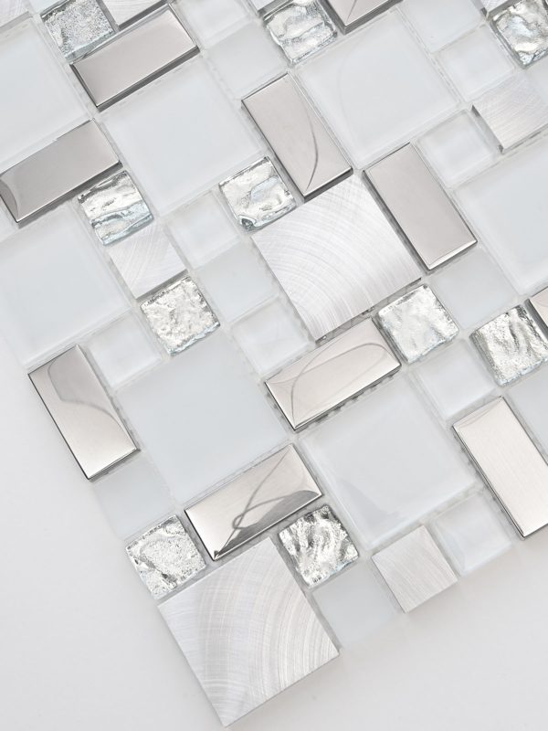 BA1138 Glass Metyal Backsplash Tile 1
