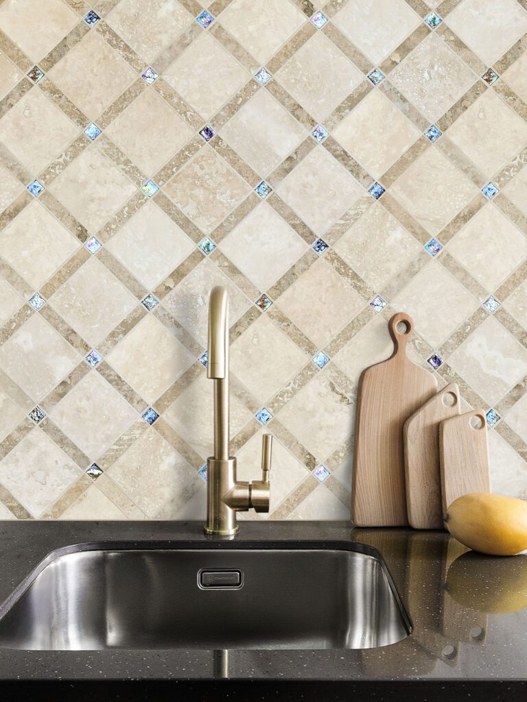 Travertine Backsplash Tile - (Rustic Look!) Natural Stone | Backsplash.com