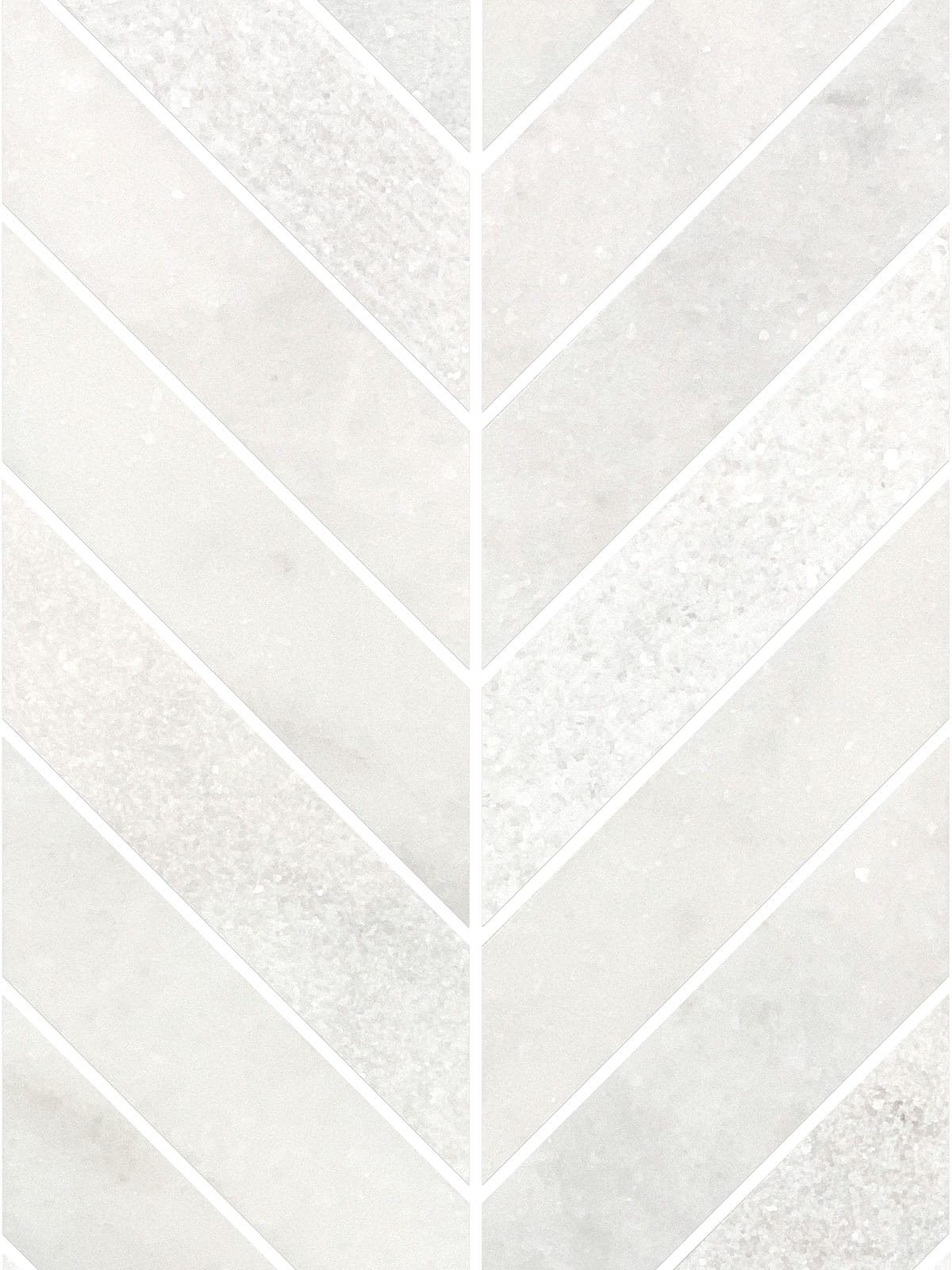 White Modern Limestone Chevron Backsplash Tile | Backsplash.com