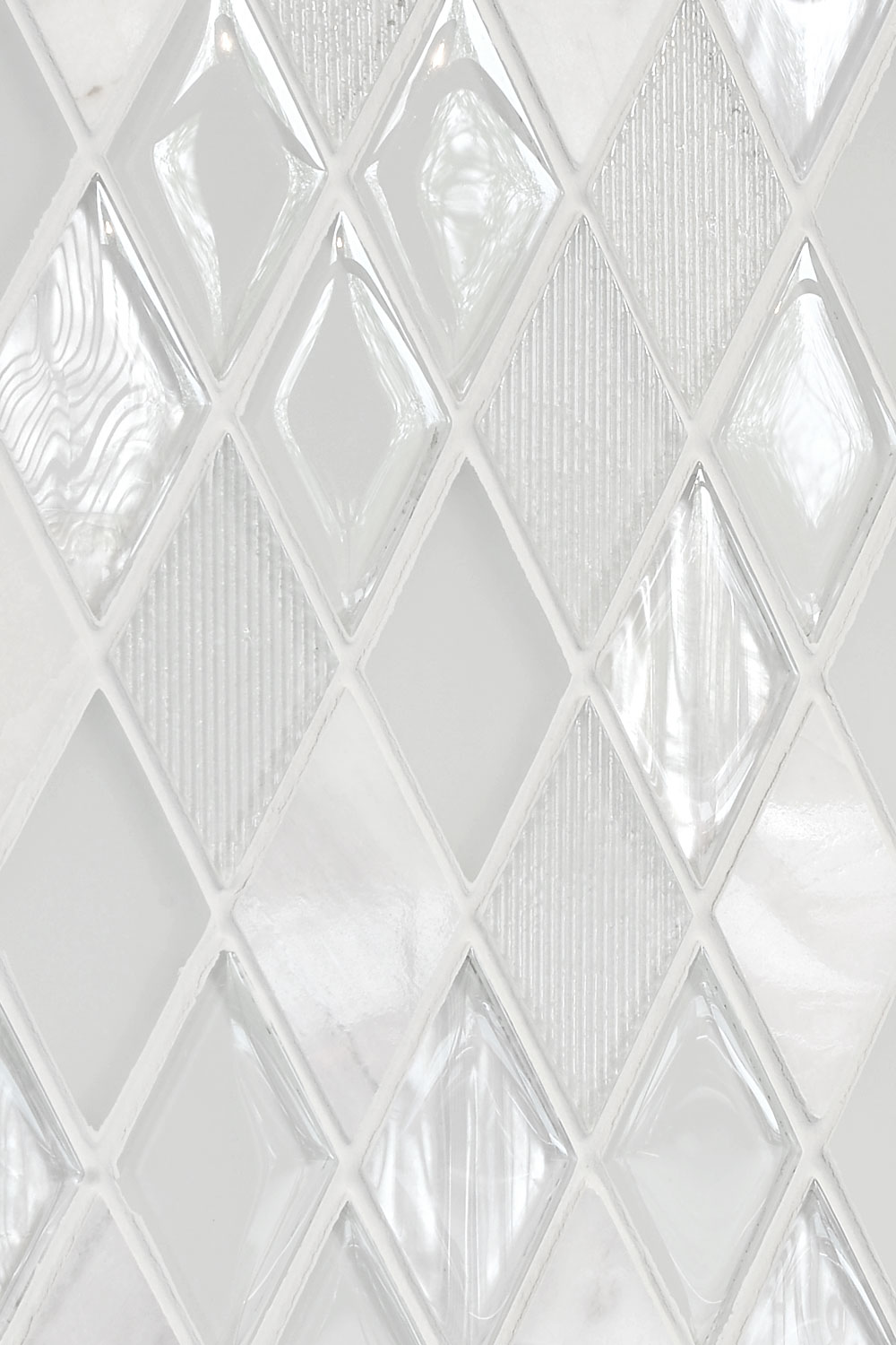 Elegant White Glass Marble Backsplash Tile BA62046 4