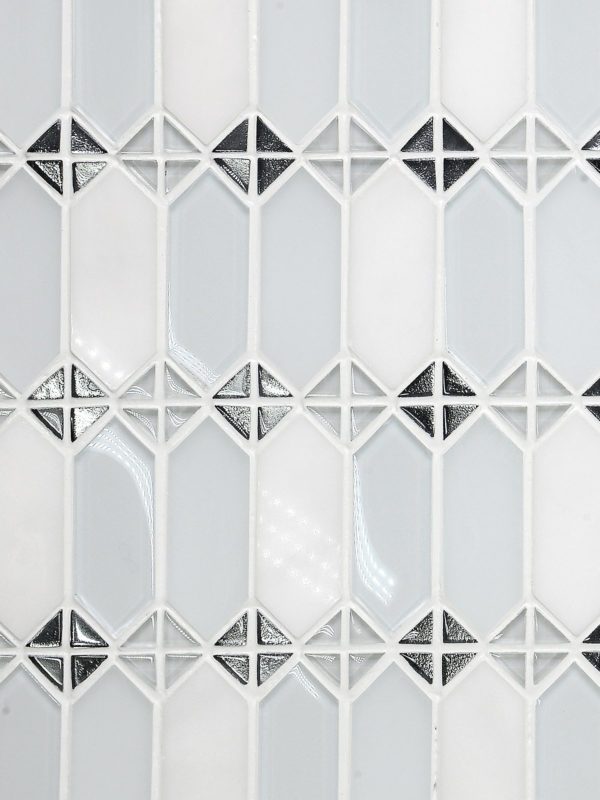 White Glass Marble Modern Backsplash Tile 4 BA62048