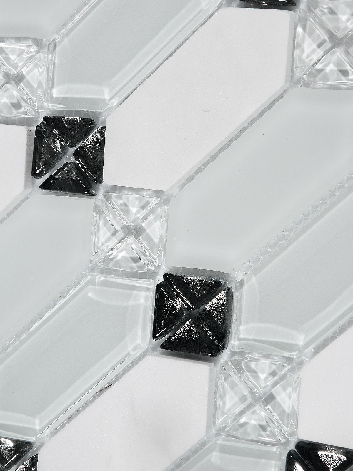 White Glass Marble Modern Backsplash Tile 5 BA62048