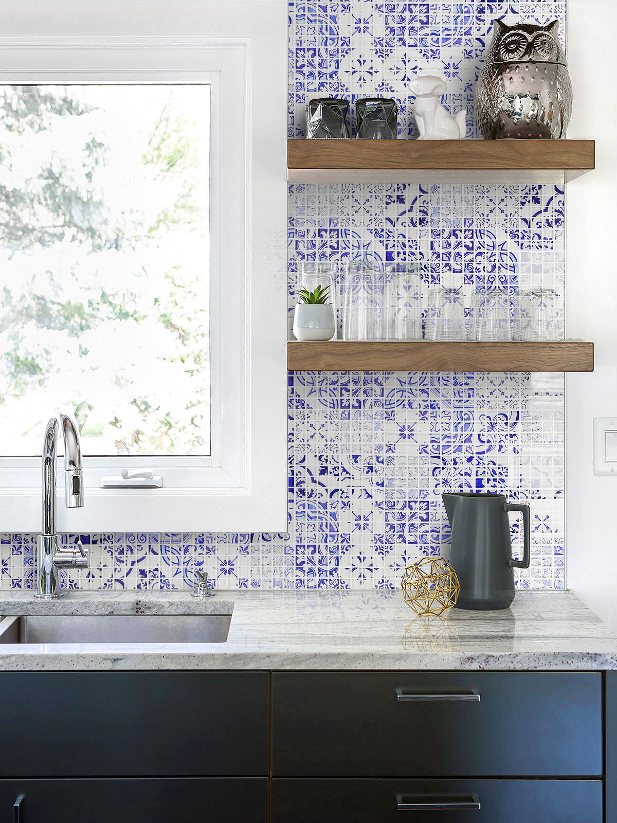 99+ glass backsplash ideas (top trend tile designs!) clean look