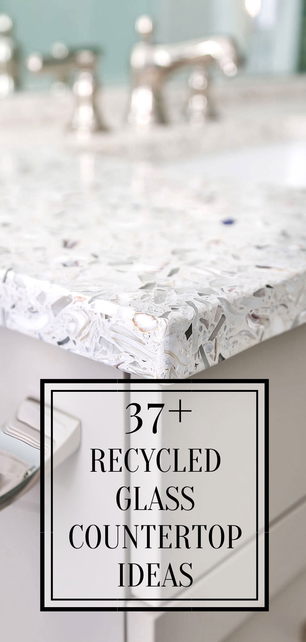 Recycled Glass Countertop 01