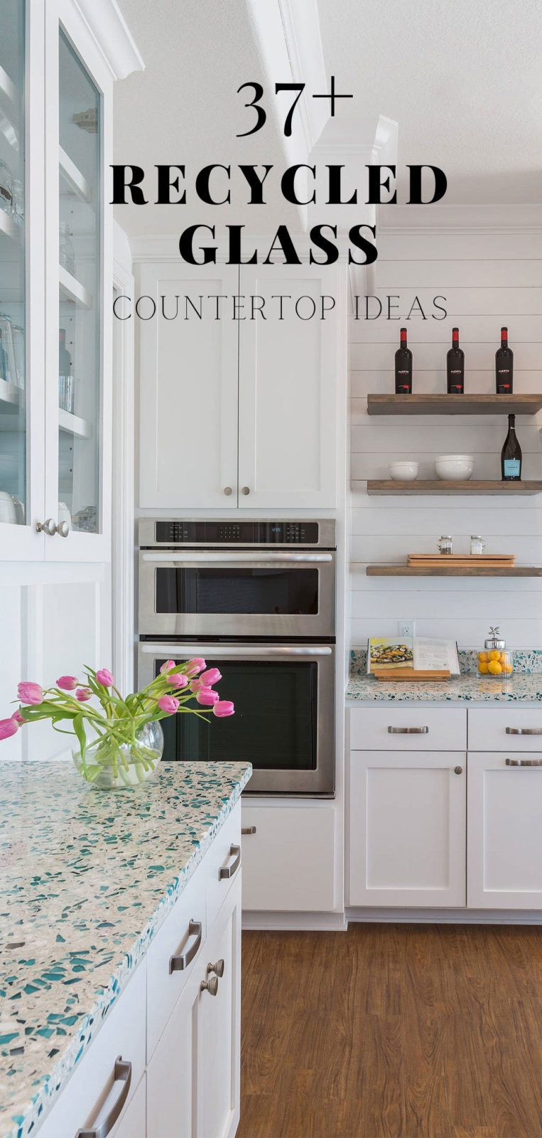 37+ Recycled GLASS COUNTERTOP Ideas (Designs, Tips & Advice!)