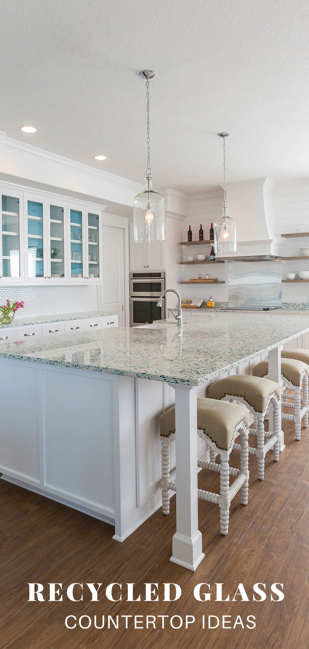 Recycled Glass Countertop 08 #COUNTERTOP
