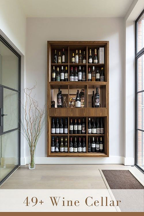 small wine cellar