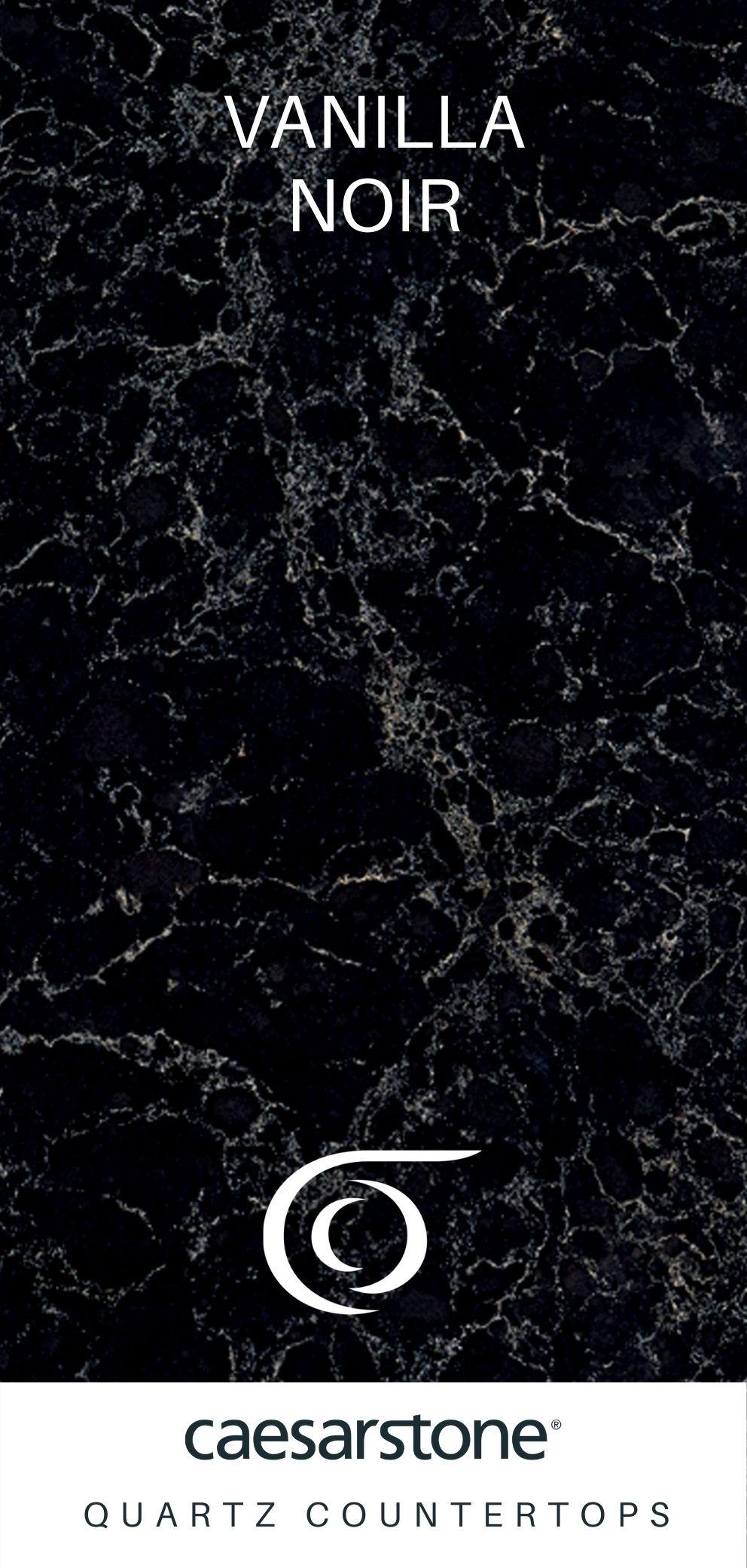 Caesarstone Quartz Countertops Vanilla Noir