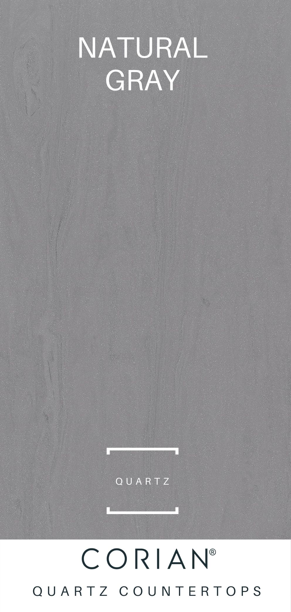 Corian Quartz Countertops Natural Gray