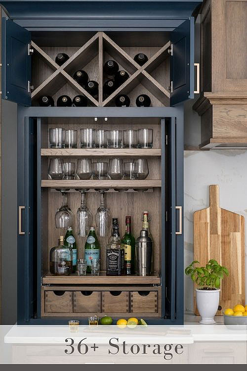 kitchen storage cabinet clever solutions for different styles