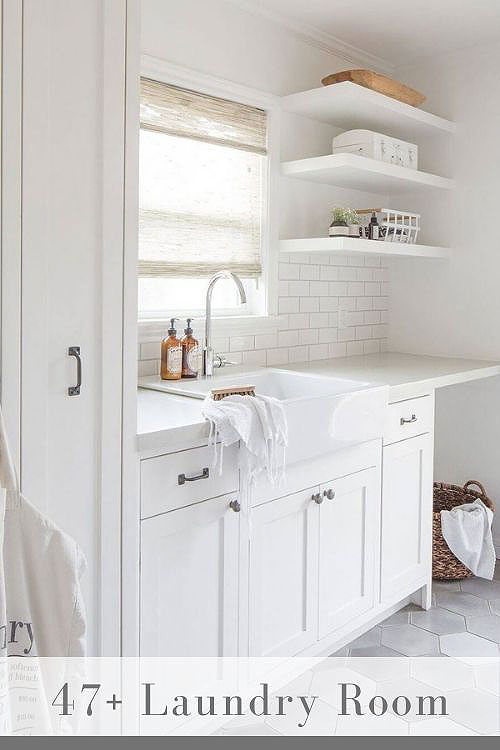 white laundry room cabinets well organized bright rooms