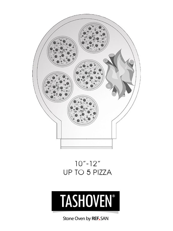 wood fired outdoor pizza oven 12