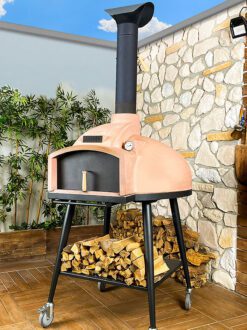 wood fired outdoor pizza oven 3