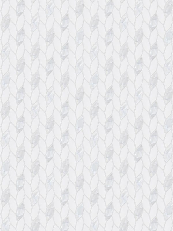 Luxury White Mother of Pearl Marble Backsplash Tile BA7005 2