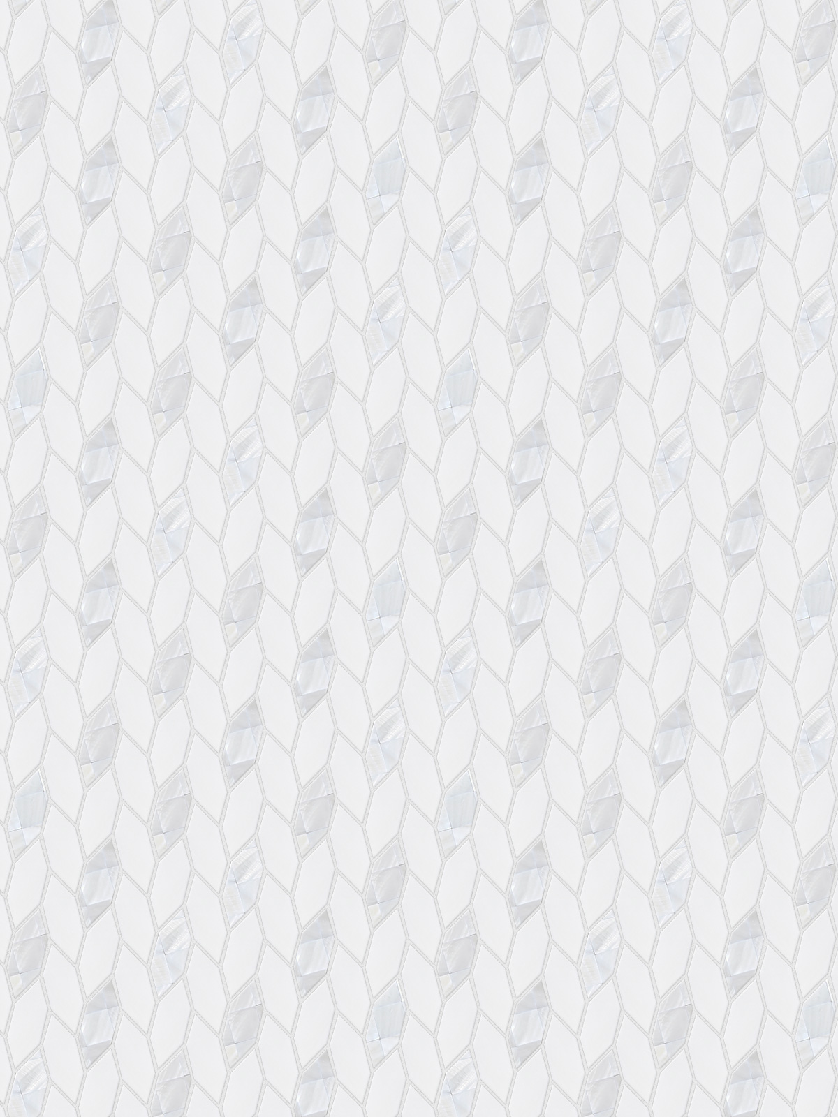 Luxury White Mother of Pearl Marble Backsplash Tile BA7005 2
