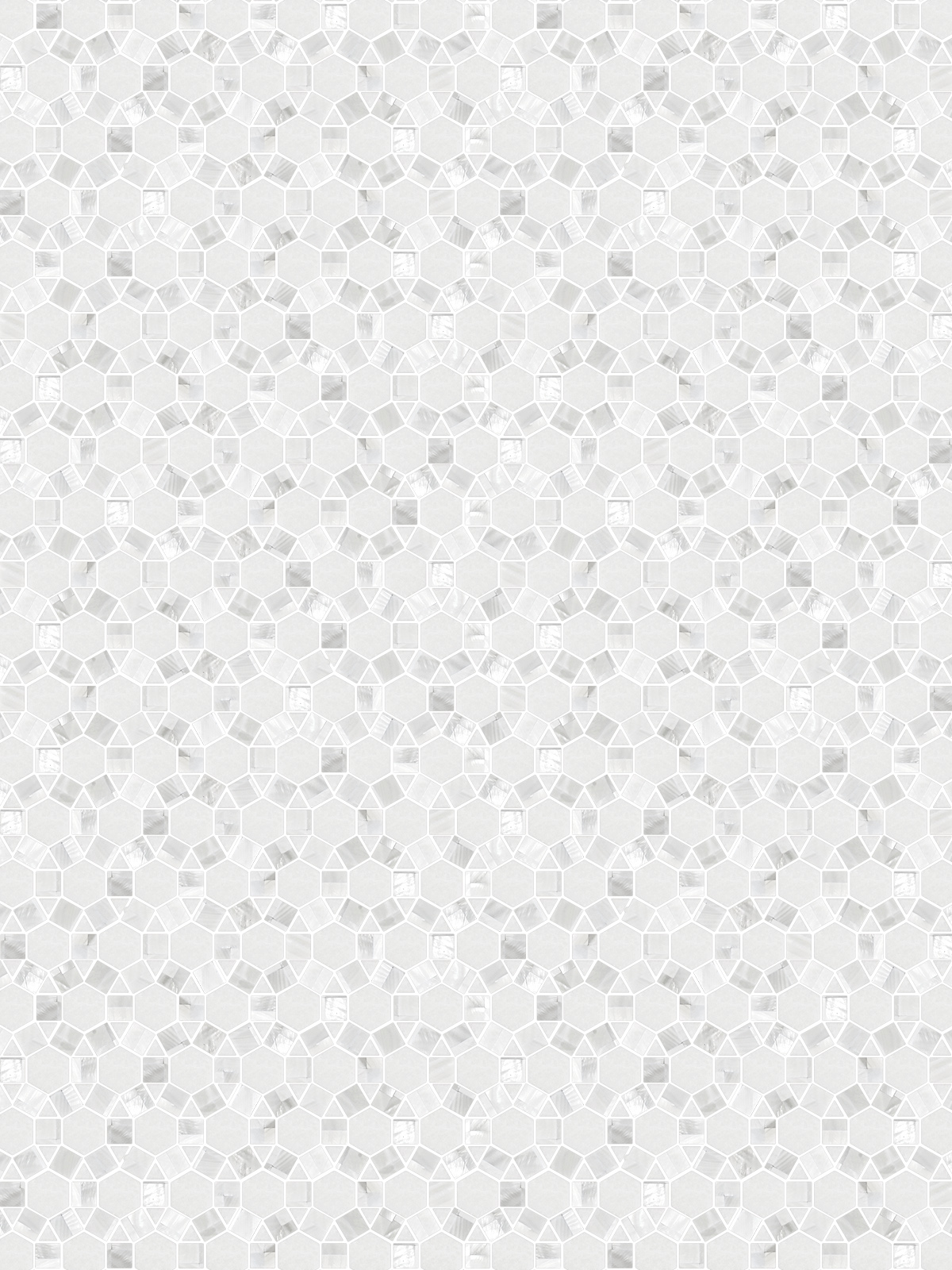 Pearl White Marble Mosaic Backsplash Tile BA7002 5