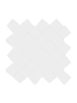 Modern Look White Marble Backsplash Mosaic Tile BA6308 6