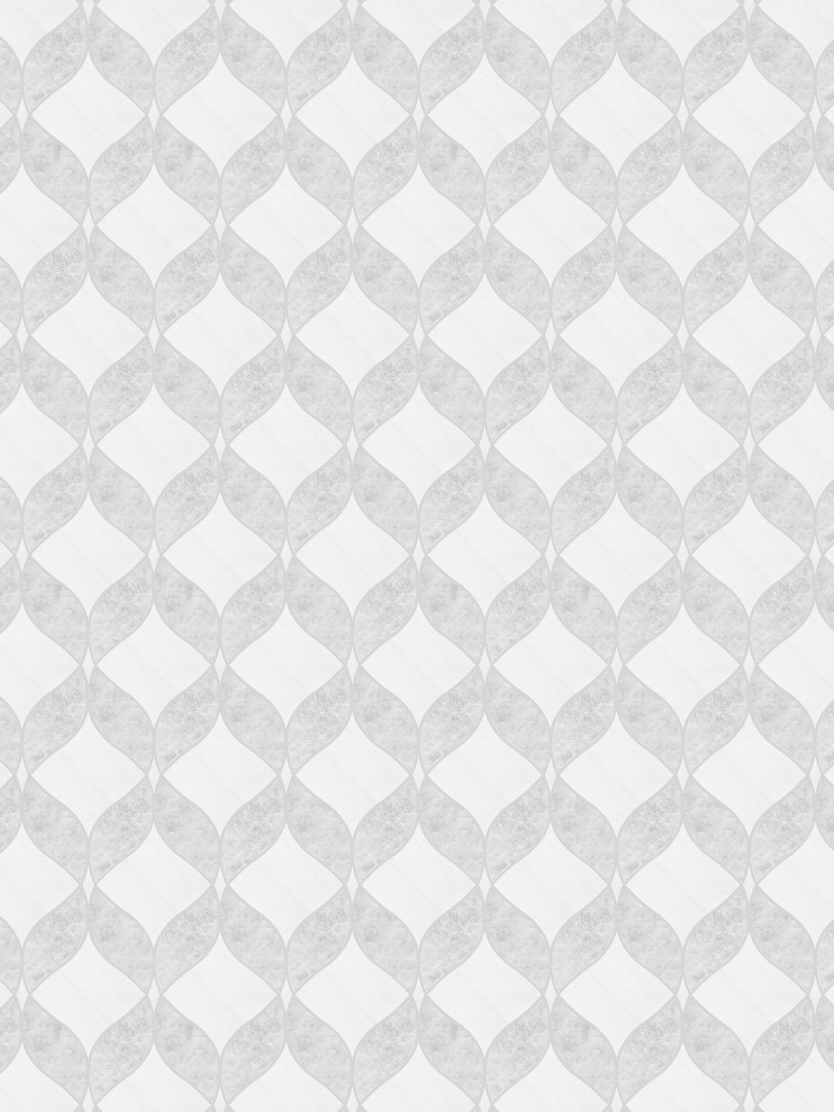 White Gray Waterjet Mosaic Kitchen Backsplash Tile BA6317 7
