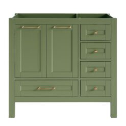 36 inch Green Single Sink Vanity without to front a