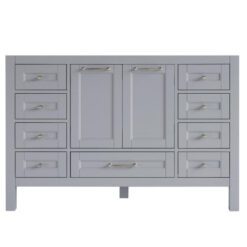 48 inch Gray Single Vanity Without Top Look a