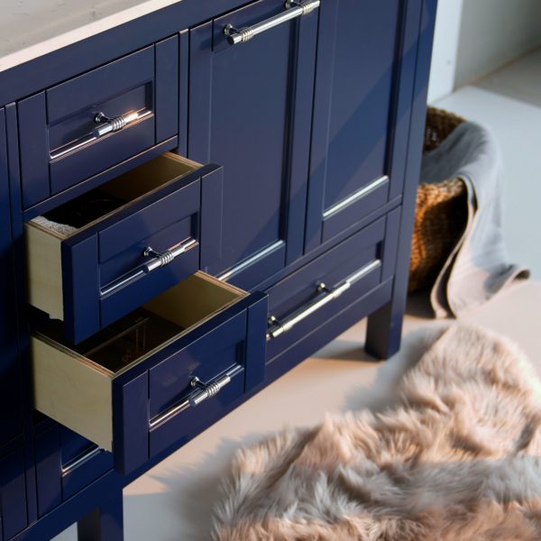 48 inch Nacy Blue Vanity Detail 2 a