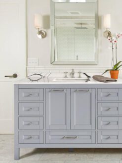 48 inch gray single sink vanity a