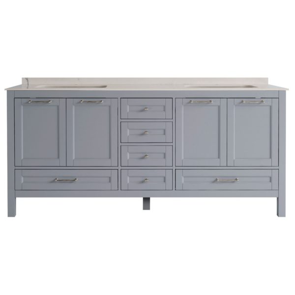 72 inch Gray Double a