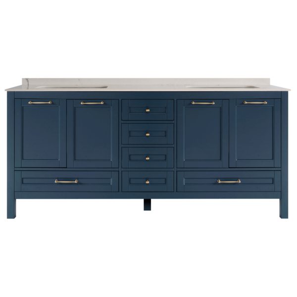 72 inch Navy Blue Double a