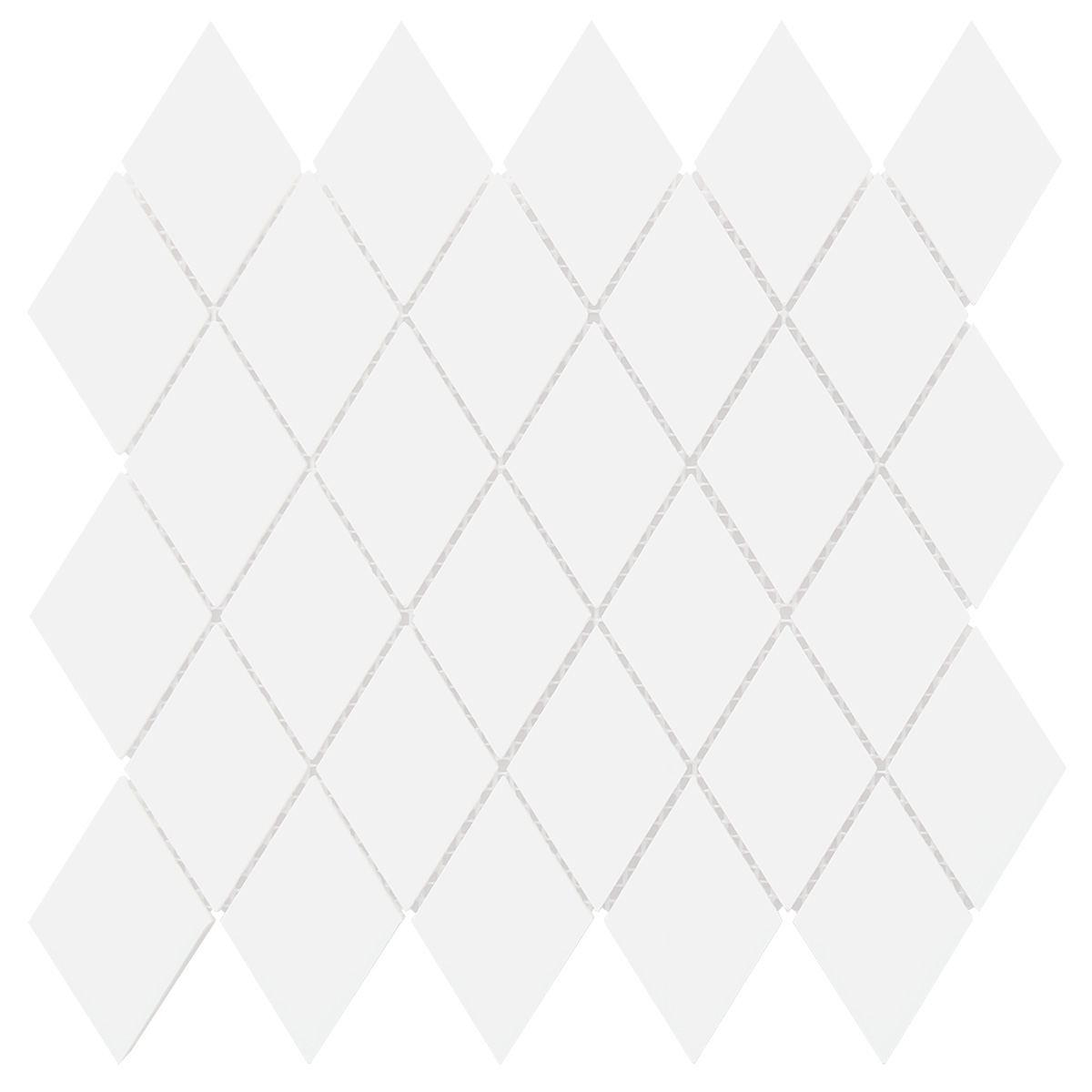 White Diamond Marble Mosaic Backsplash Tile BA6309 5