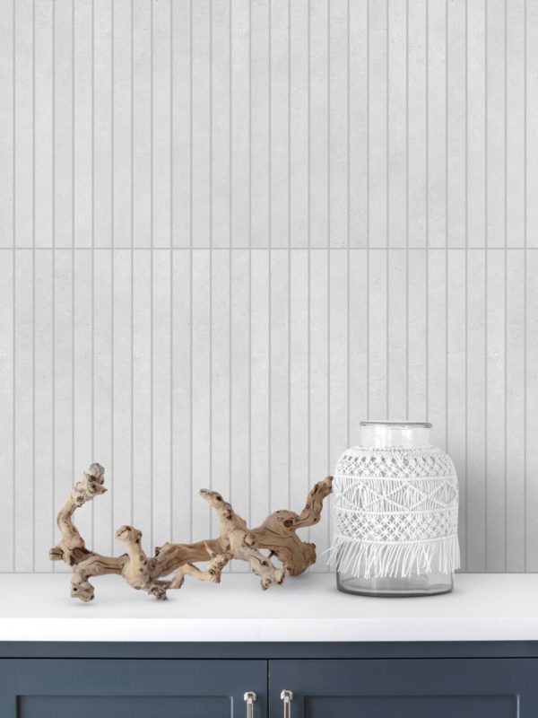 Modern Long Light Gray Porcalein Mosaic Tile Ba4502 BA4502