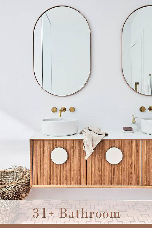 31+ Mediterranean Bathroom Ideas ( NATURAL ELEGANCE )