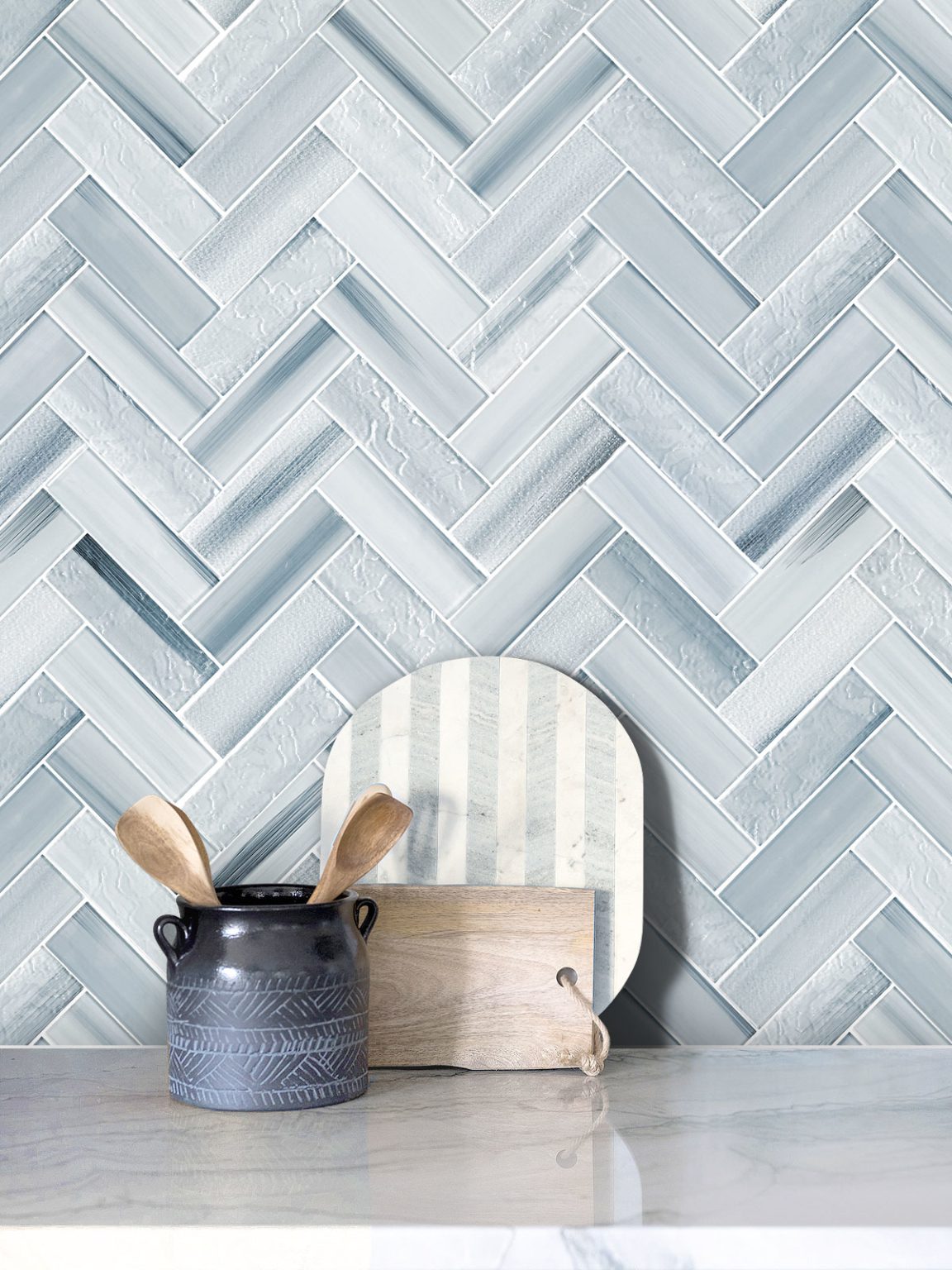 Blue Backsplash Tile - (Shop Best Tile Deals!) at Backsplash.com