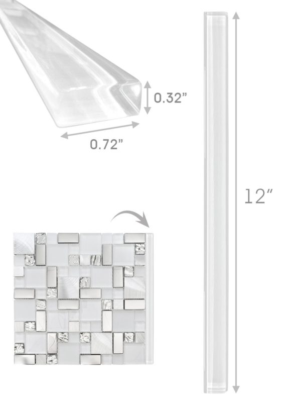 glass white edge