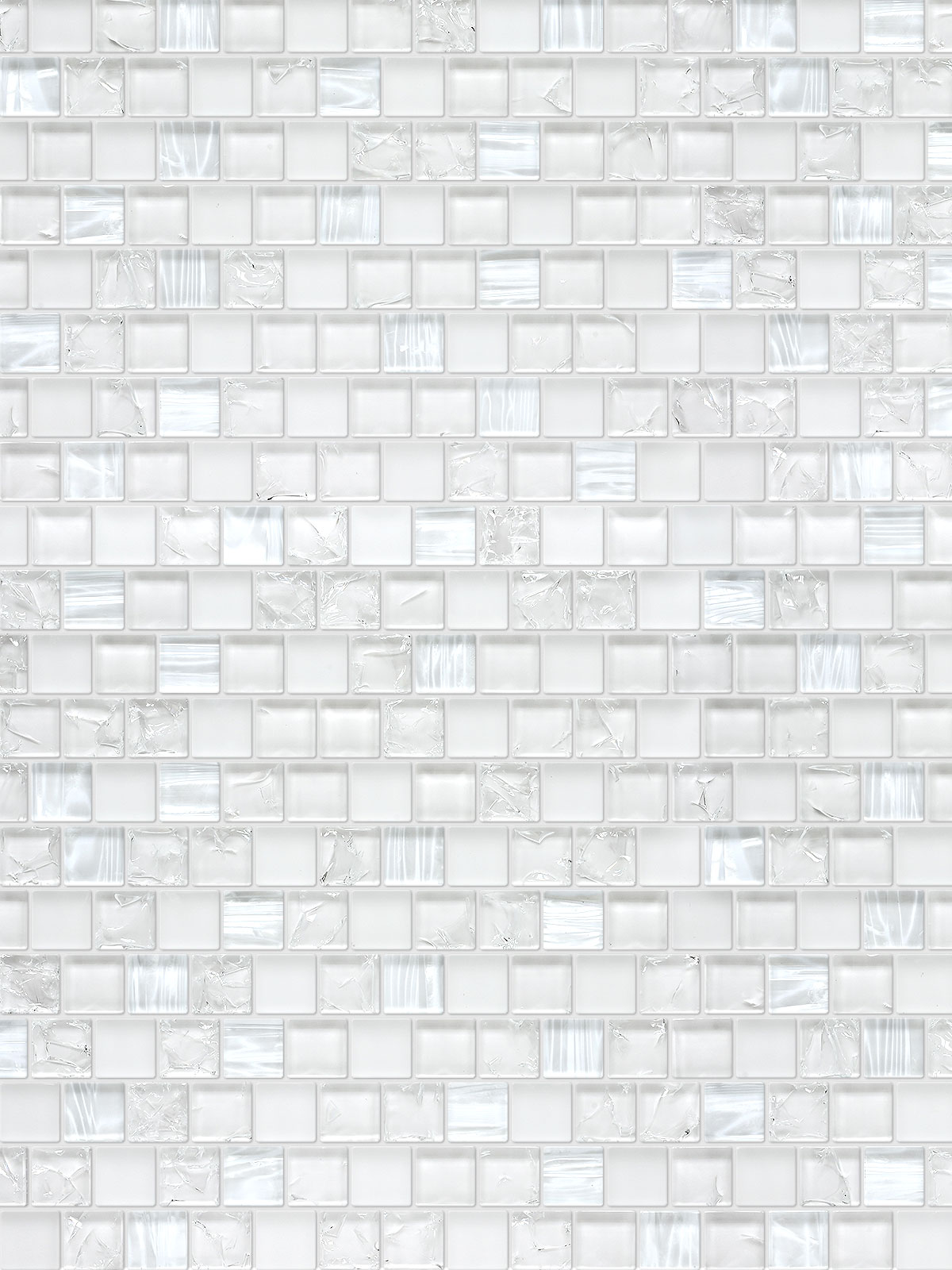 White Shell and Crackle Glass Mosaic Backsplash Tile BA6705 3