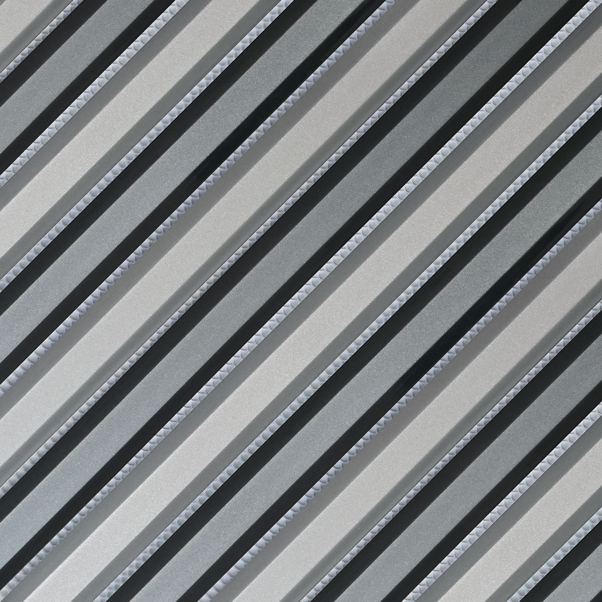 Modern Gray and Black Beveled Metallic Glass Backsplash Tile BA8020 12