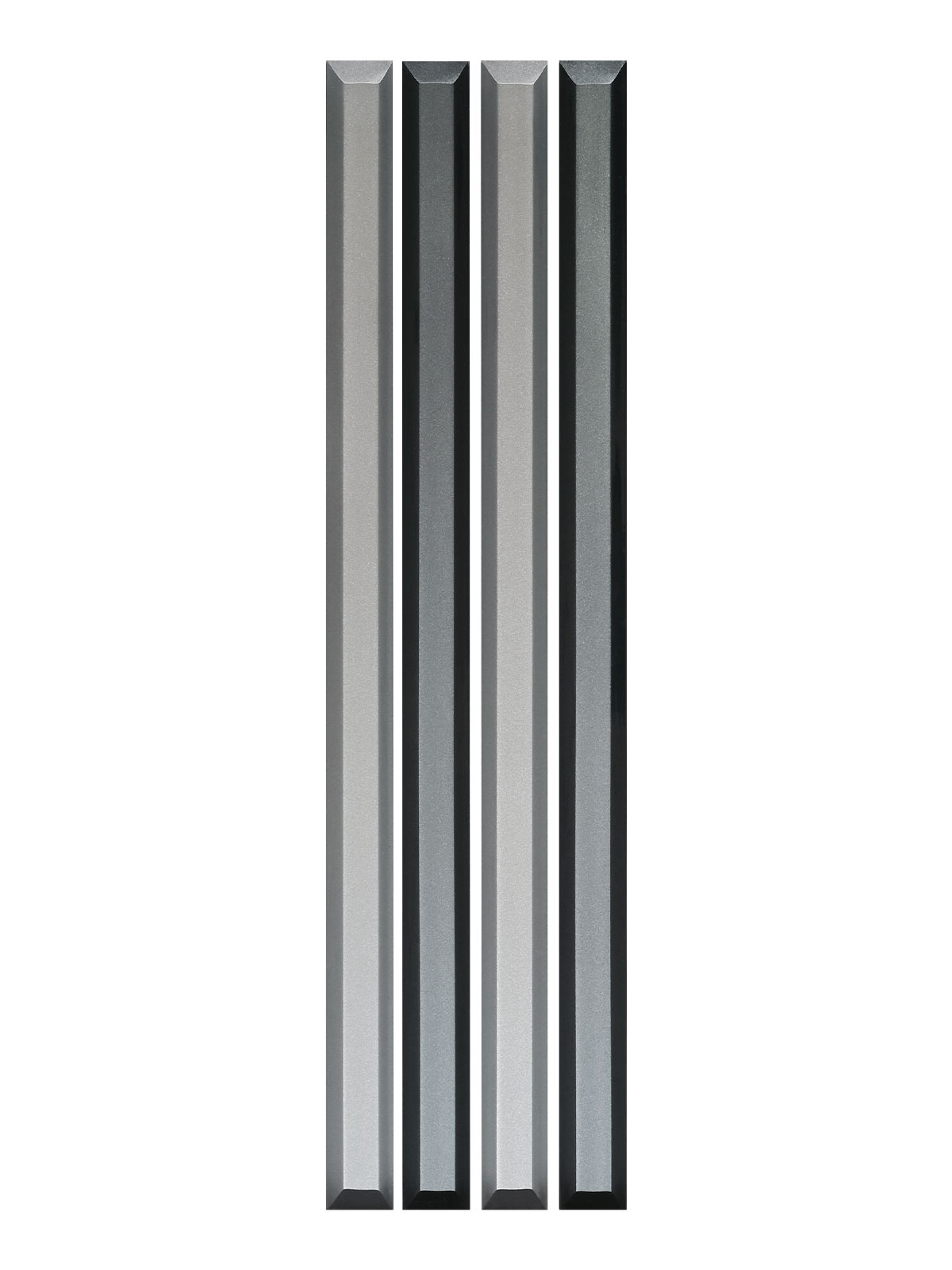 Modern Gray and Black Beveled Metallic Glass Backsplash Tile BA8020 3