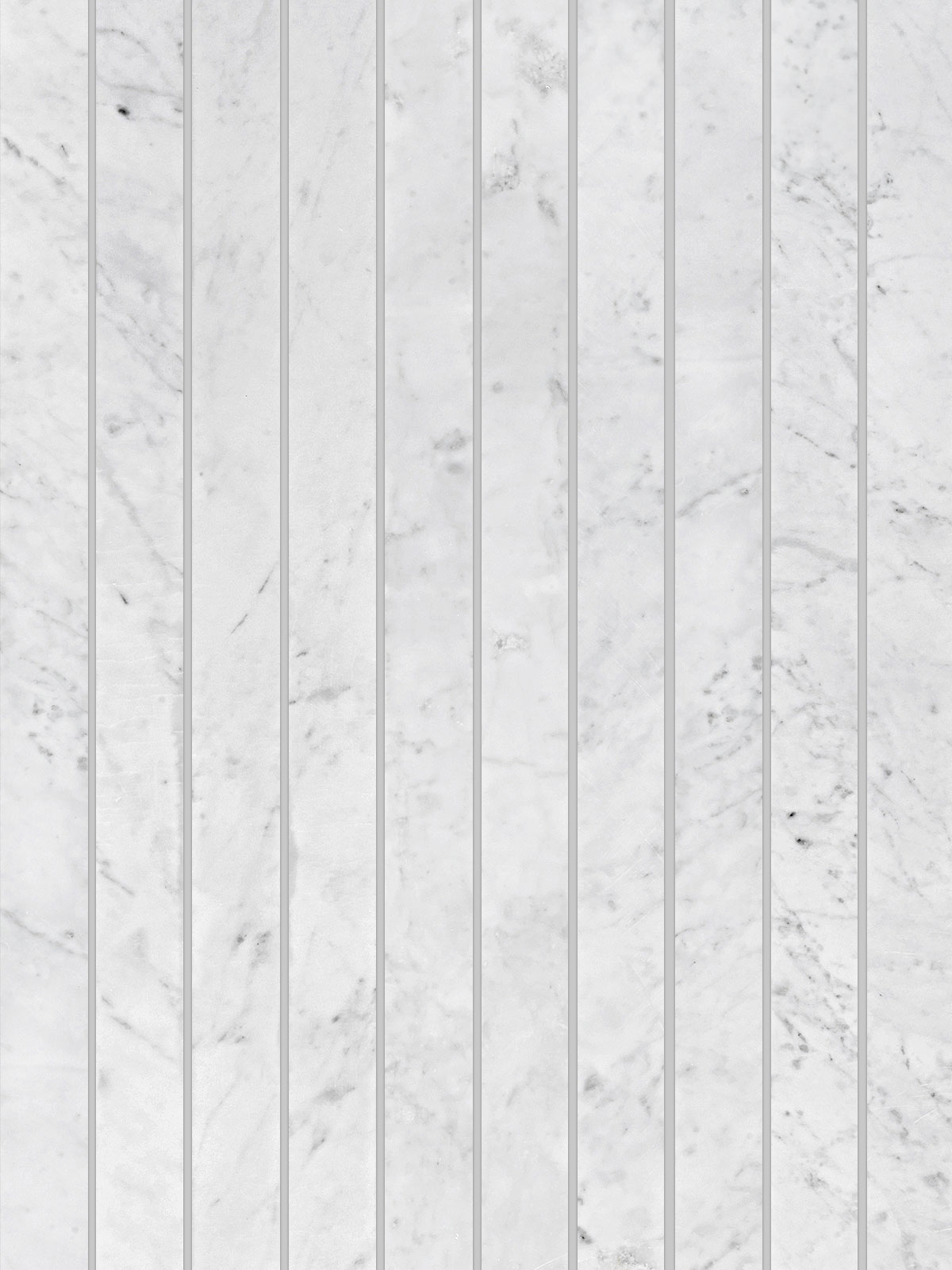Modern Long Marble Carrara Gray Backsplash Mosaic Tile BA1077 4