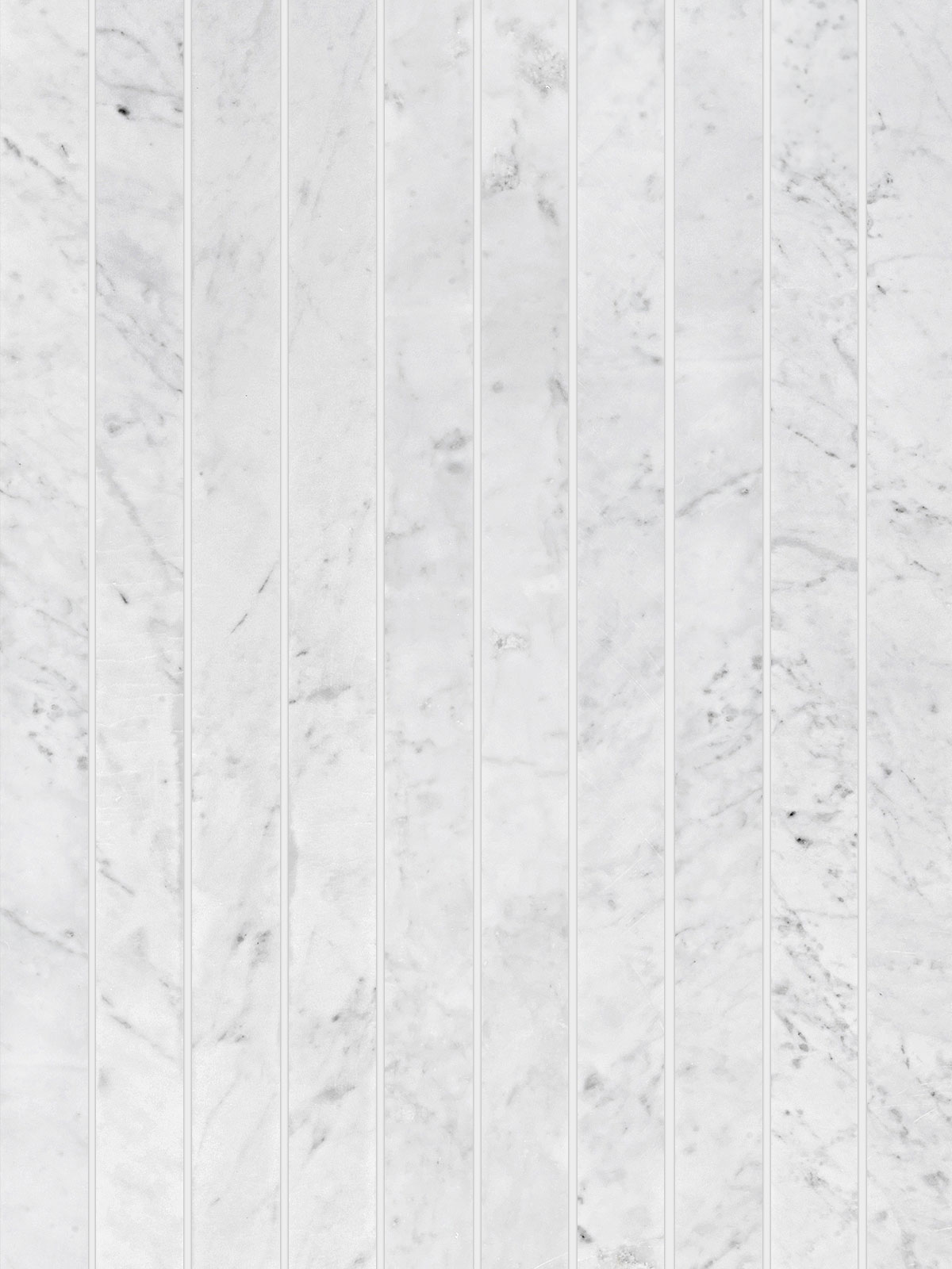 Modern Long Marble Carrara Gray Backsplash Mosaic Tile BA1077 5