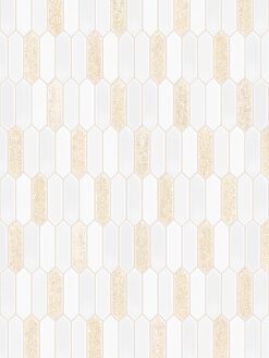 Glass Gold Pearl Picket Backsplash Tile BA6711 9