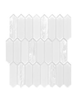 Glass Pearl Picket Backsplash Tile BA6701 1