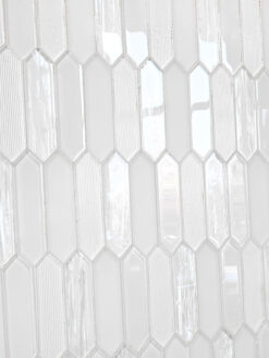 Glass Pearl Picket Backsplash Tile BA6701 13