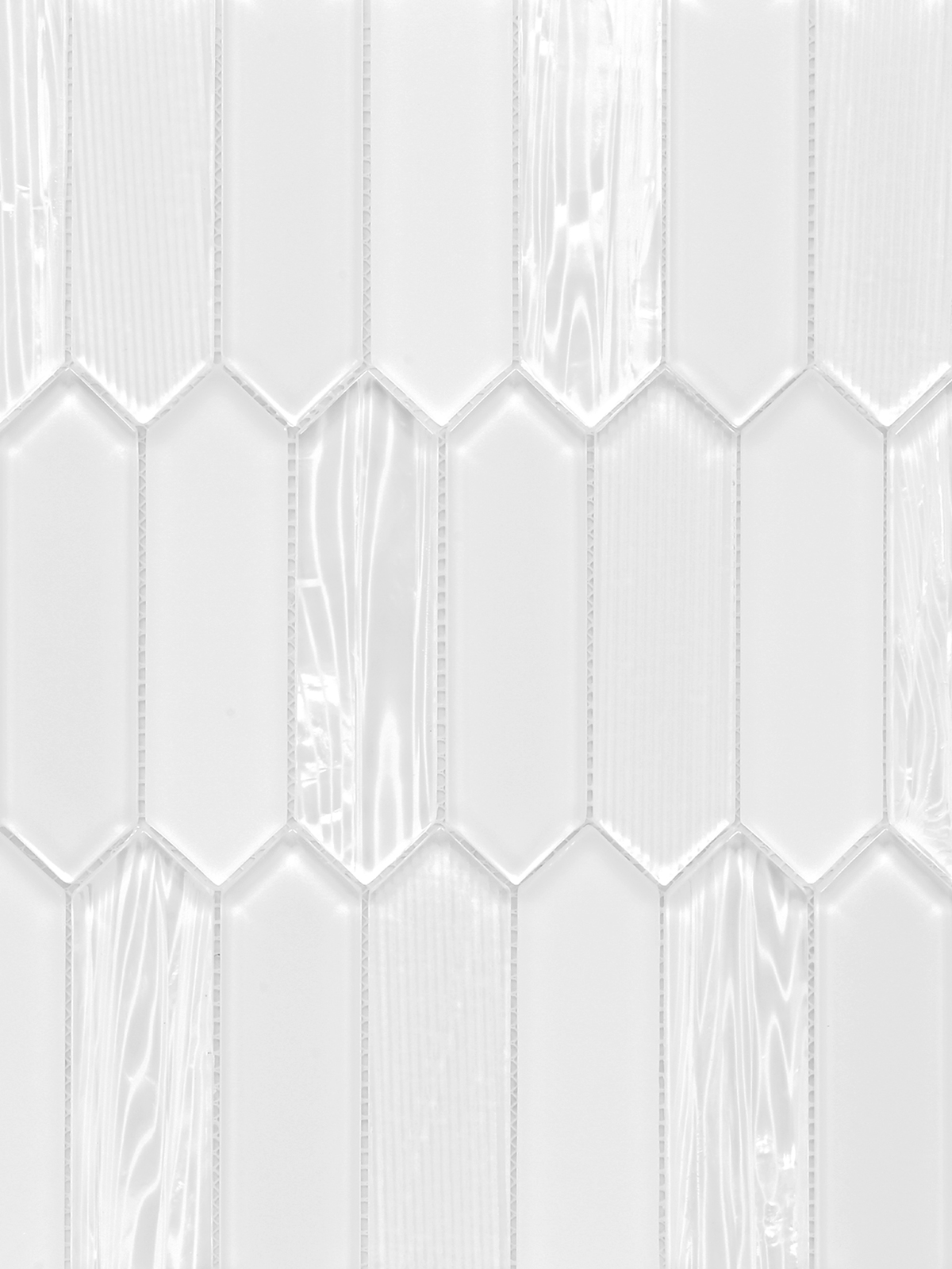 Glass Pearl Picket Backsplash Tile BA6701 2