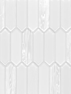 Glass Pearl Picket Backsplash Tile BA6701 3