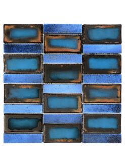 Blue Rustic Glass Backsplash Tile BA6204 1