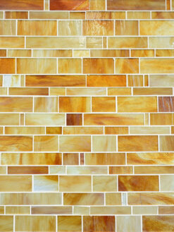 Honey Onyx Glass Subway Hand Cut Artisan Mosaic Tile BA7017 3