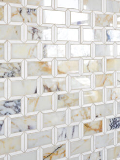 Multi Color Marble Backsplash Tile BA6330 4