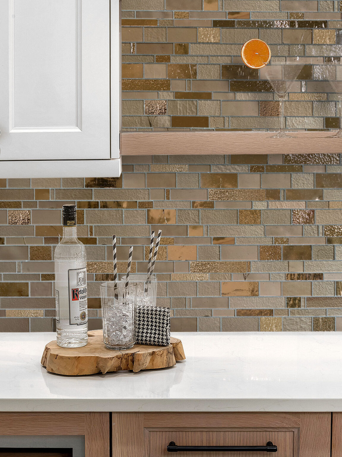 Beautiful view of Artisan Subway Tile Mosaics